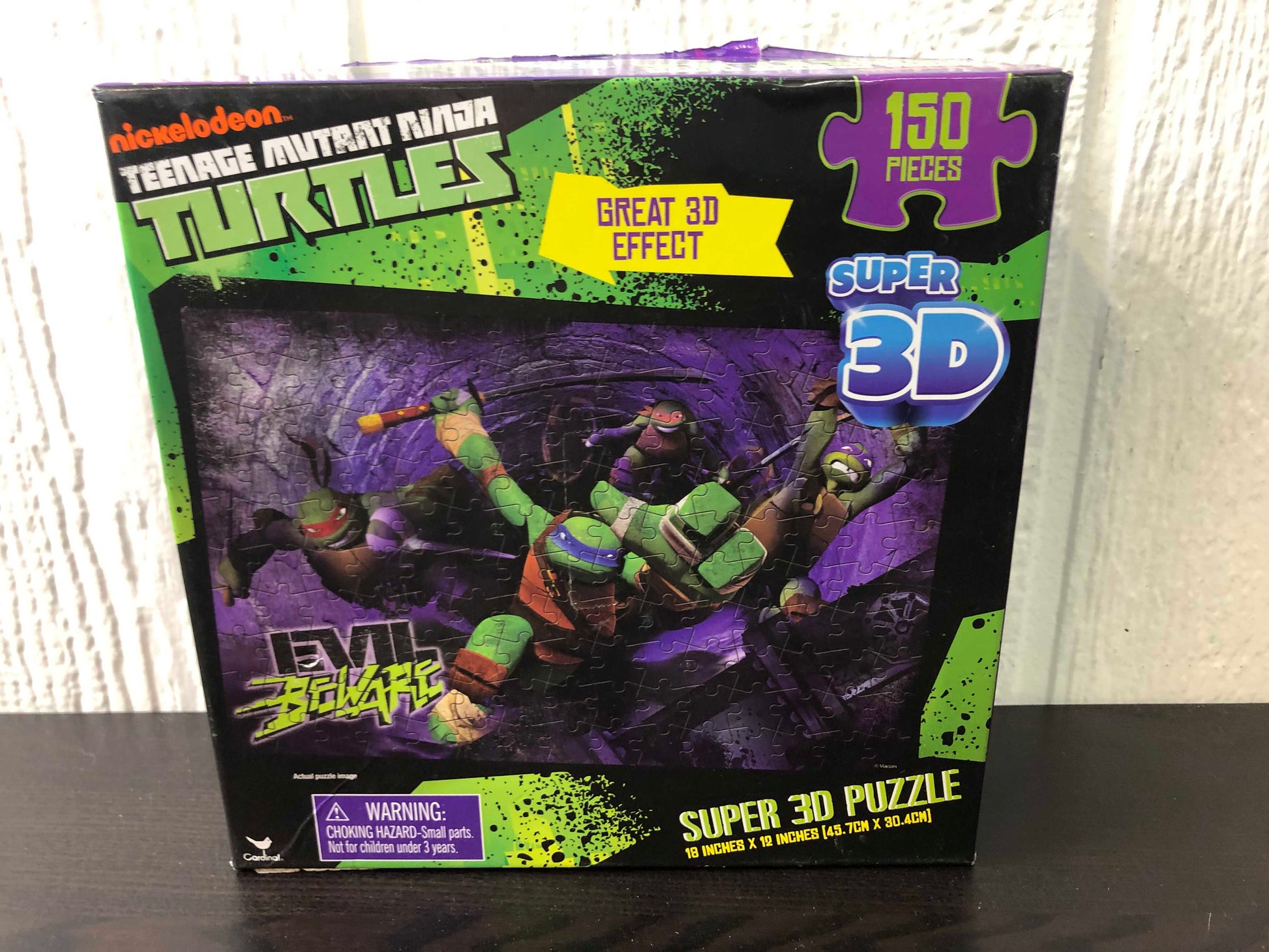 Cardinal Teenage Mutant Ninja Turtles Memory Match Game