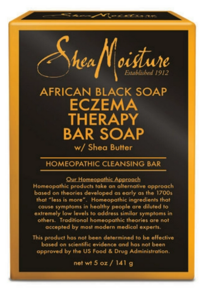 Shea Moisture Soap 5oz Bar African Black (Eczema Therapy)