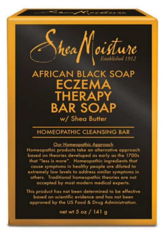 Shea Moisture Soap 5oz Bar African Black (Eczema Therapy)