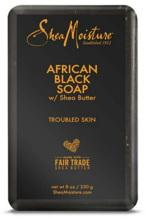 SHEA MOIST AF BLACK LQ SOAP 8OZ