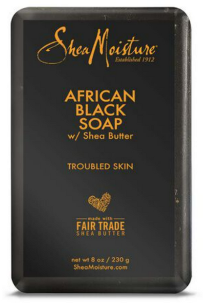 SHEA MOISTURE BAR AFRICAN BLK SOAP 8OZ