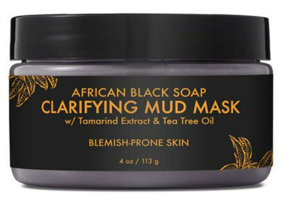 Shea Moisture African Black Soap Mud Mask 0.5oz (12in)