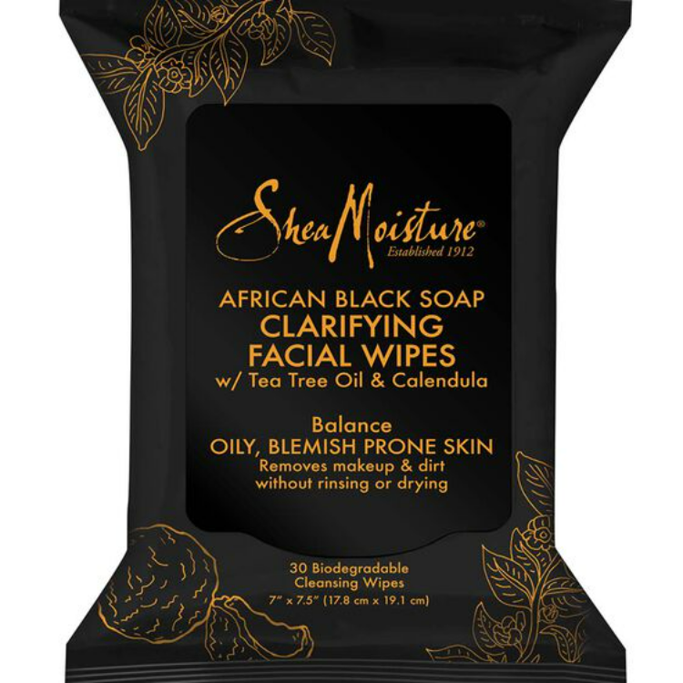 S/M RAW SHEA FACE WIPES    30CT