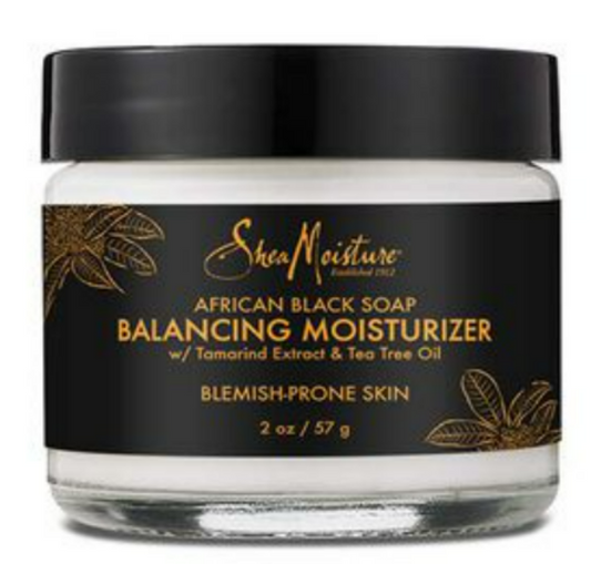 Shea Moisture African Black Soap Balancing Moisturizer 2oz