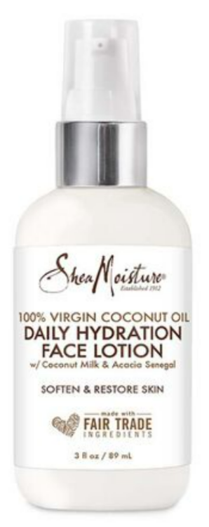 Shea Moisture 100% Virgin Coconut Oil Face Lotion 3.2oz
