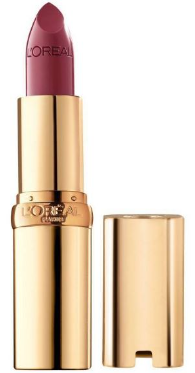 L'ORÉAL PARIS Colour Riche Original Satin Lipstick for Moisturized Lips, 590 Blushing Berry, 0.13 oz.