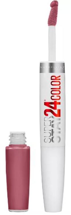 Maybelline SuperStay 24 2-Step Long Lasting Liquid Lipstick, Sultry Amber, 1 pce