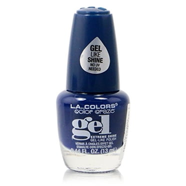 L.A. Colors Color Craze Gel Nail Polish - Good Vibes, 0.44 Fl Oz