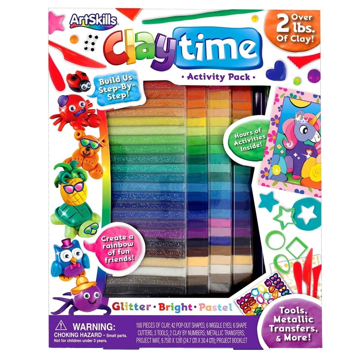 ArtSkills Clay By Number Activity Kit
