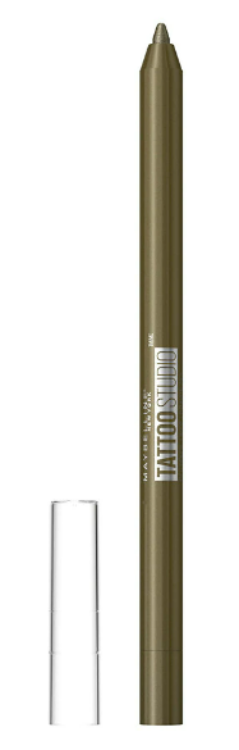 MAYBELLINE New York Tattoo Studio Sharpenable Gel Pencil Longwear Eyeliner Makeup, Emerald Lights, 0.04 oz.