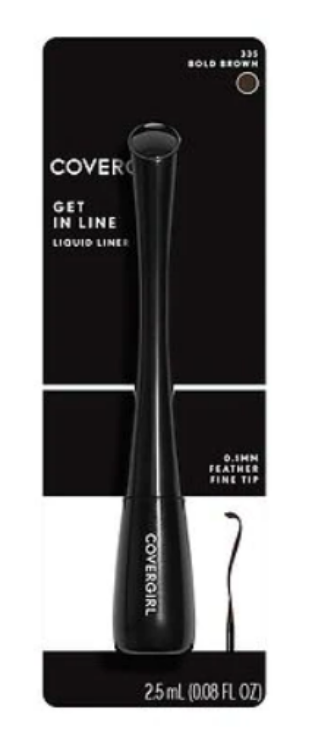 COVERGIRL Get In Line Liquid Eyeliner - 335 Bold Brown