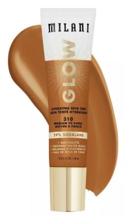 Milani Glow Hydrating Skin Tint - Medium To Dark, 1 fl oz