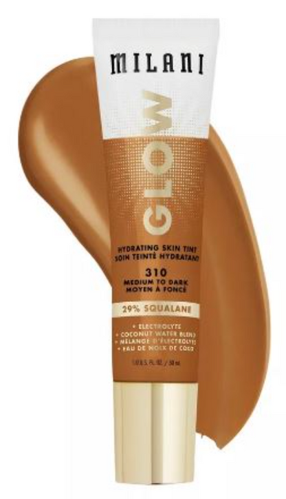 Milani Glow Hydrating Skin Tint - Medium To Dark, 1 fl oz