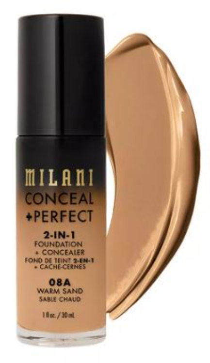Milani Conceal + Perfect 2-In-1 Foundation + Concealer Warm Sand