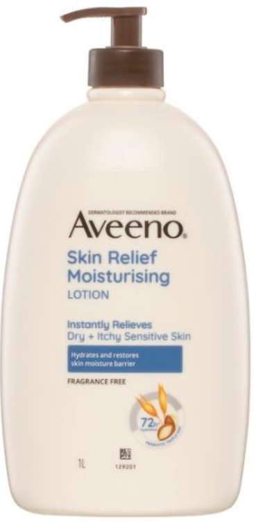 AVEENO LOTION SKIN RELIEF FRAG FREE 8OZ