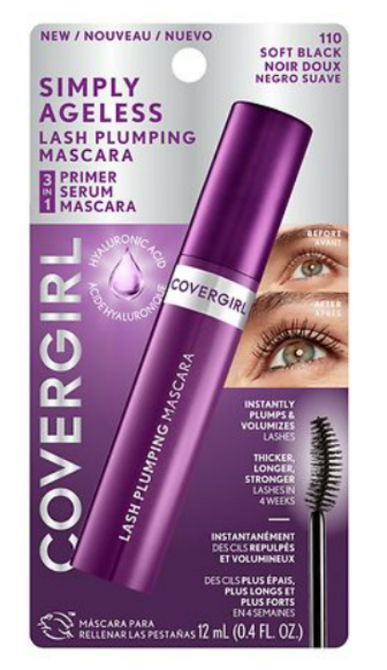 COVERGIRL Simply Ageless Lash Plumping Mascara - 110 Soft Black