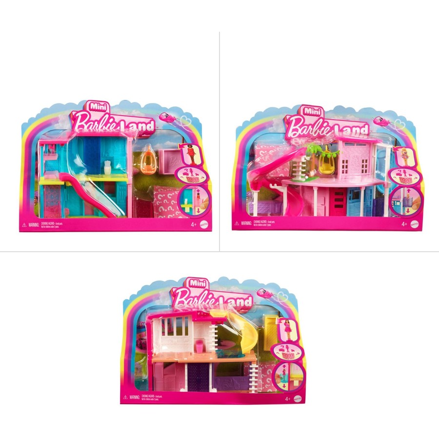 Barbie Mini BarbieLand Doll House Playsets - Assorted