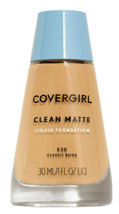 COVERGIRL Clean Matte Liquid Foundation - 530 Classic Beige