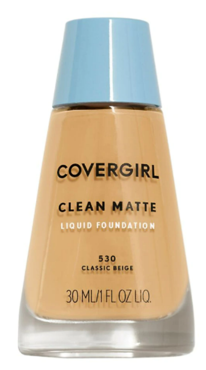 COVERGIRL Clean Matte Liquid Foundation - 530 Classic Beige