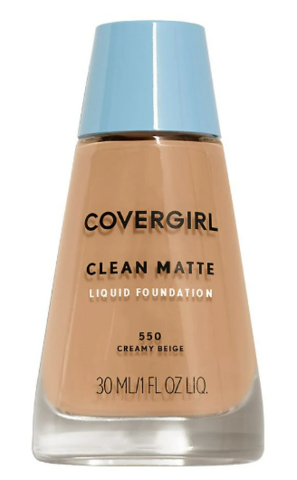 COVERGIRL Clean Matte Liquid Foundation - 550 Creamy Beige