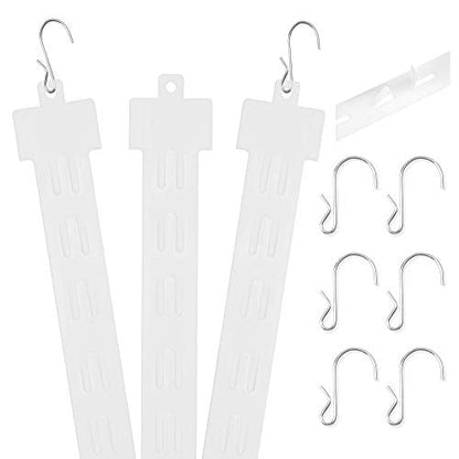 Merchandising Clip Strips, 12 hooks