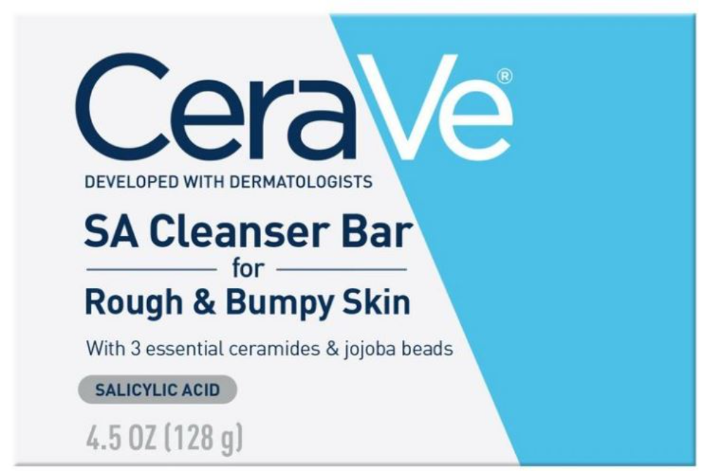 Cerave Sa Cleanser Bar For Rough & Bumpy Skin 4.5oz