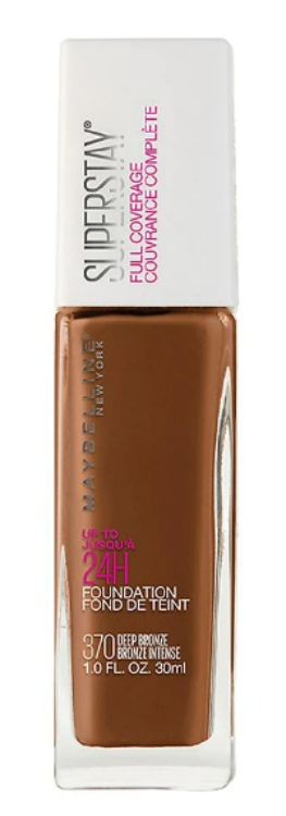 Maybelline Super Stay Full Coverage Liquid Foundation Makeup, Deep Bronze, 1 fl. oz.