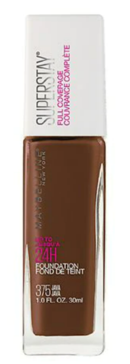 Maybelline Super Stay Full Coverage Liquid Foundation, Java, 1 fl oz