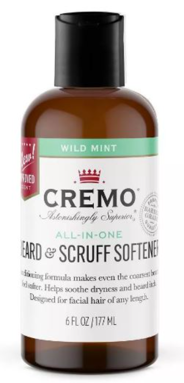 CREMO BEARD SCRUFF SOFTENER MINT CRM 6OZ