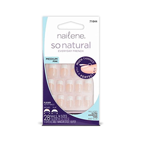 Nailene So Natural Nails Medium Pink