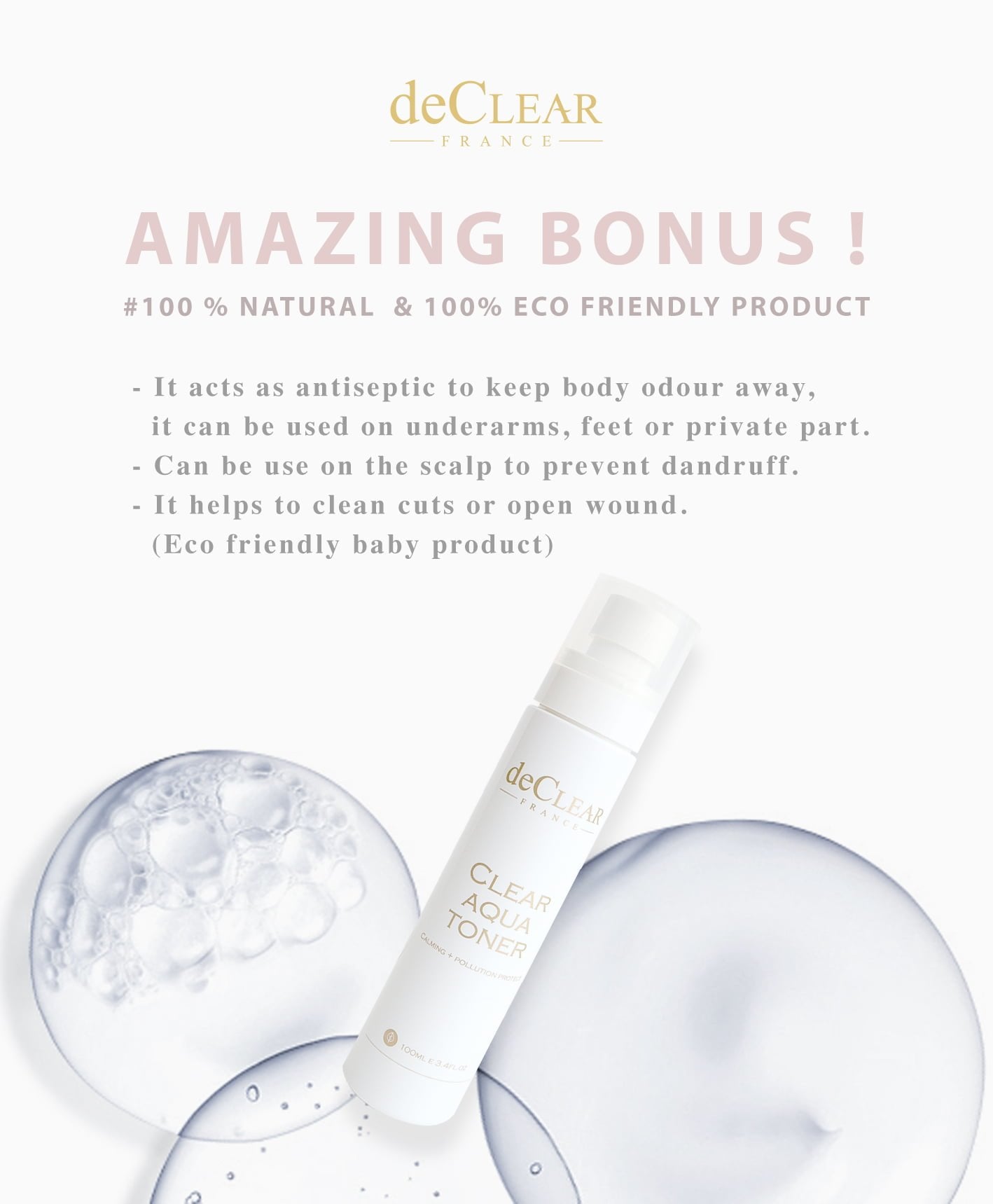 dearcloud Clear Nectar Toner