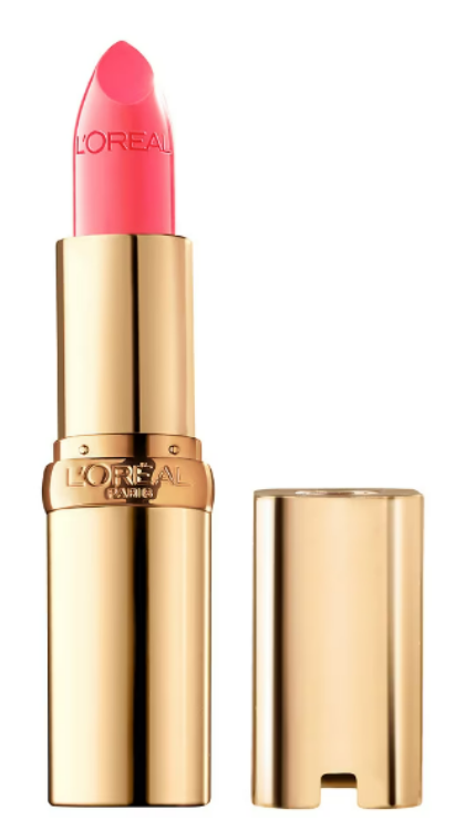 L'ORÉAL PARIS Colour Riche Original Satin Lipstick for Moisturized Lips, 165 I Pink You're Cute, 0.13 oz.