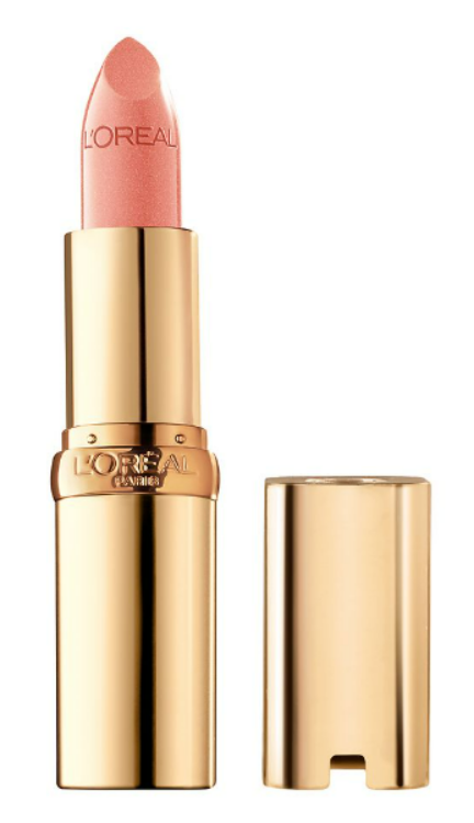 L'ORÉAL PARIS Colour Riche Original Satin Lipstick for Moisturized Lips, 417 Peach Fuzz, 0.13 oz.