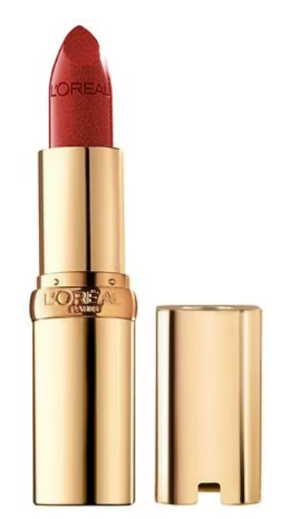 L'ORÉAL PARIS Colour Riche Original Satin Lipstick for Moisturized Lips, 303 Blazing Lava, 0.13 oz.