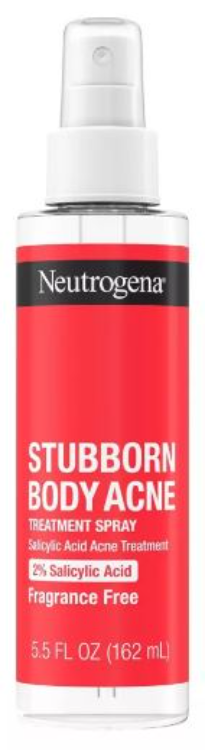 Neutrogena Stubborn Body Acne Treatment Spray No Frag 5.5oz