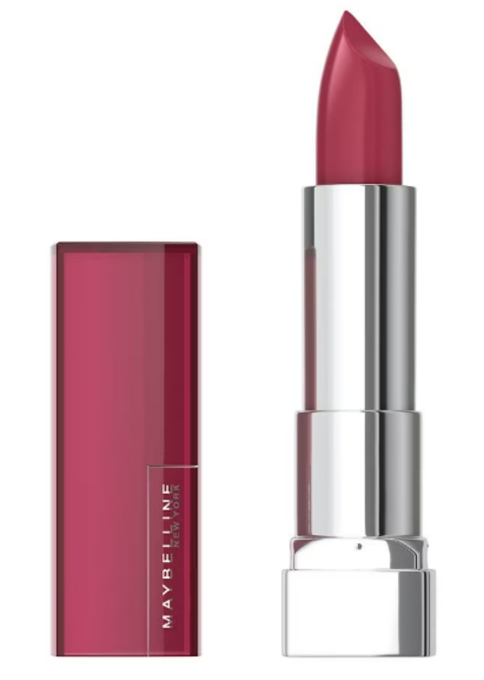 MAYBELLINE New York Color Sensational The Creams Cream Finish Lipstick Makeup, 255 Pink Flare, 0.15 oz