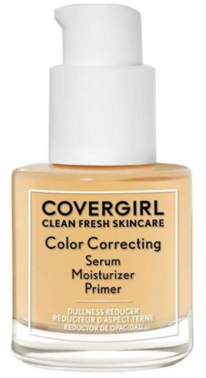 COVERGIRL Clean Fresh Skincare Color Correcting Serum Moisturizer Primer - 120 Medium
