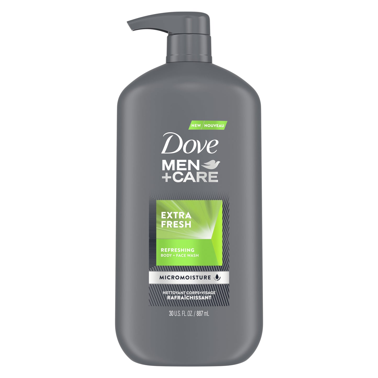 DOVE MEN+CARE EXTRA FRESH BODYWASH 18OZ