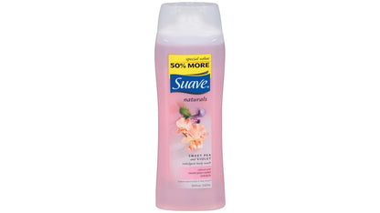SUAVE BODY WASH SWEET PEA VIOLET 12OZ