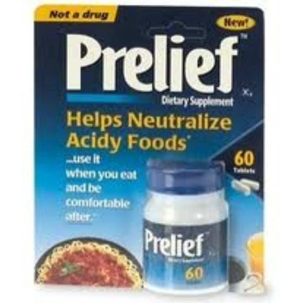 PRELIEF DIETARY SUPPLEMENT TABLET 60CT