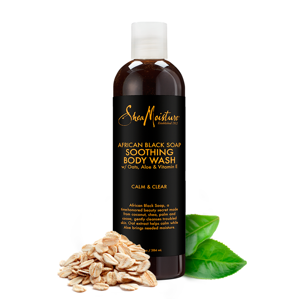 Shea Moisture African Black Soothing Body Wash 13oz