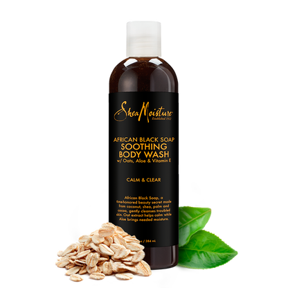 Shea Moisture African Black Soothing Body Wash 13oz