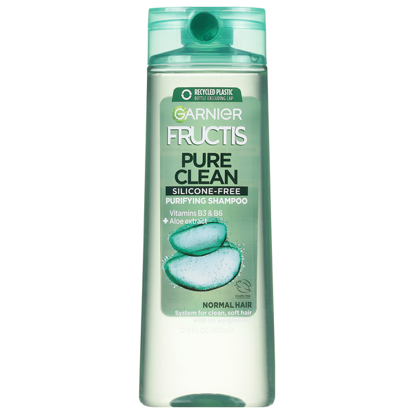 Garnier Fructis Pure Clean Fortifying Shampoo, 12.5 oz