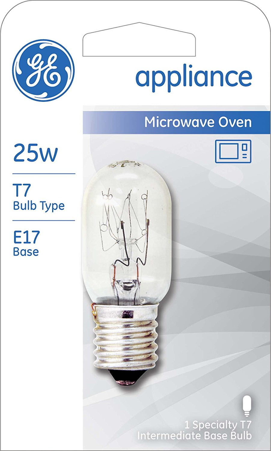 GE 15W Appliance T7 Intermediate Base Light Bulb