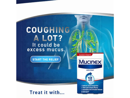 MUCINEX TB 1200MG 14 IR/ER