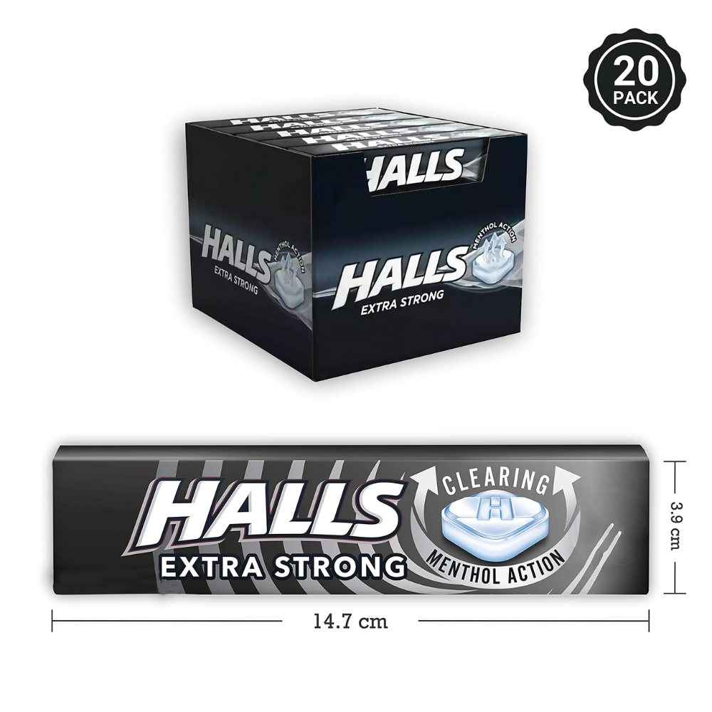 HALLS C/DR LZ 30 MENTHOL