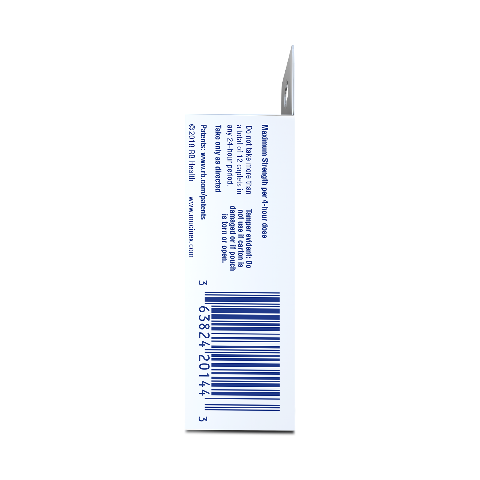 MUCINEX SINUS-MAX TB 20 CPLT
