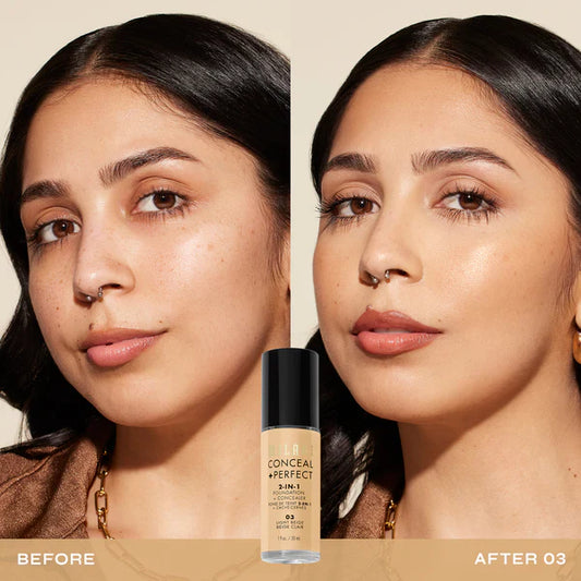 Milani Conceal + Perfect 2-in-1 Foundation + Concealer Natural