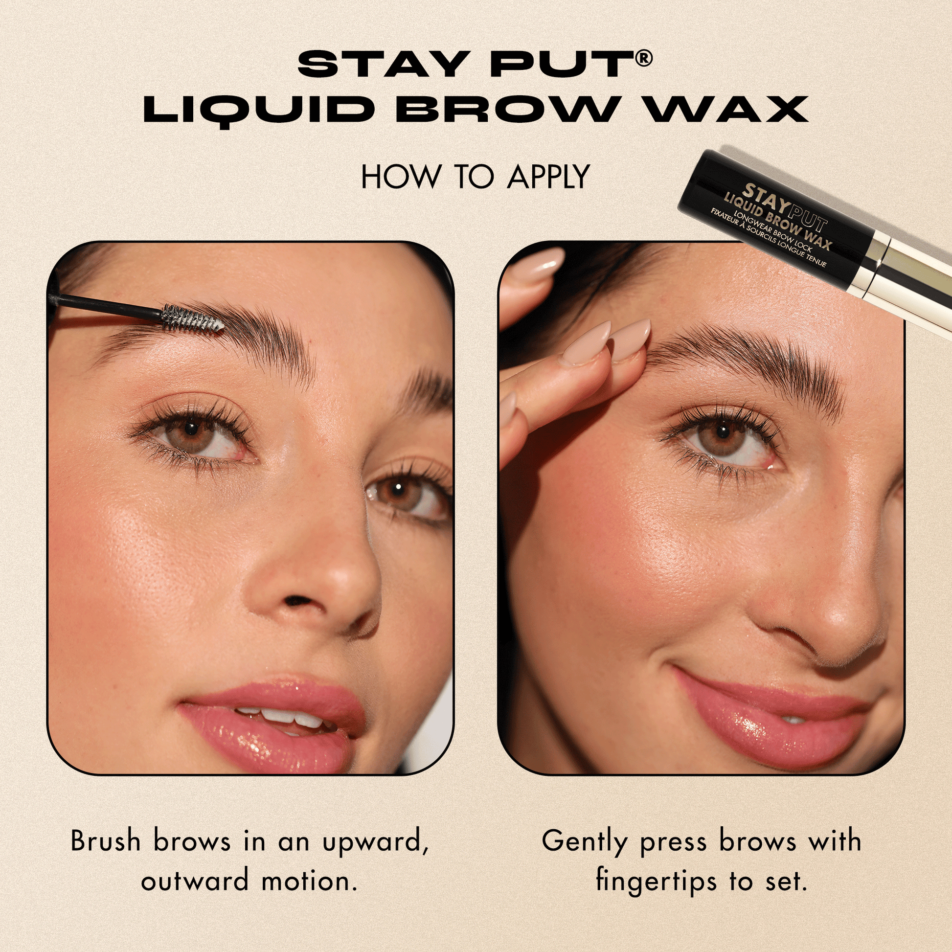 BROW MOUSSE STAY PUT SOFT BRWN