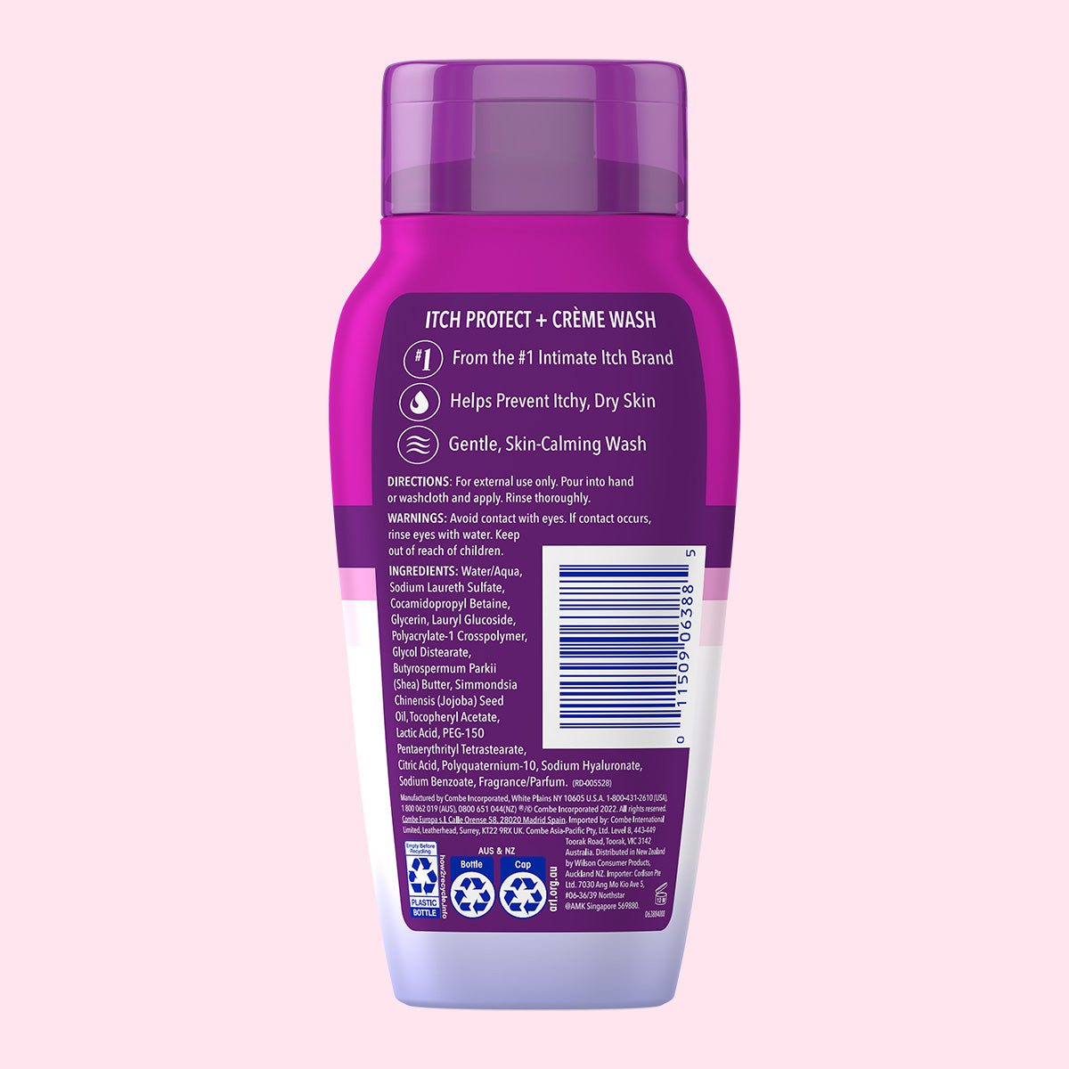 Vagisil Daily Creme Wash Itch Protect+ 8oz